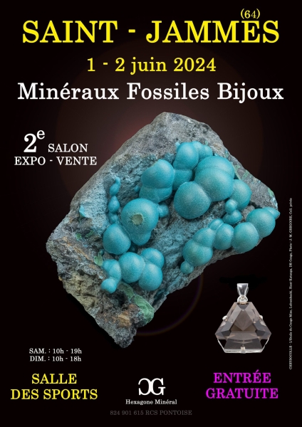 affiche-du-2e-salon-mineraux-fossiles-bijoux-de-saint-jammes