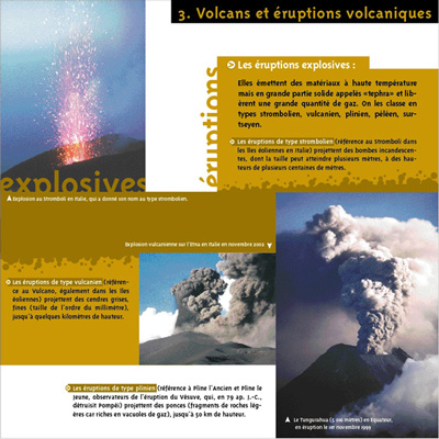Exposition "Volcans et risques volcaniques "